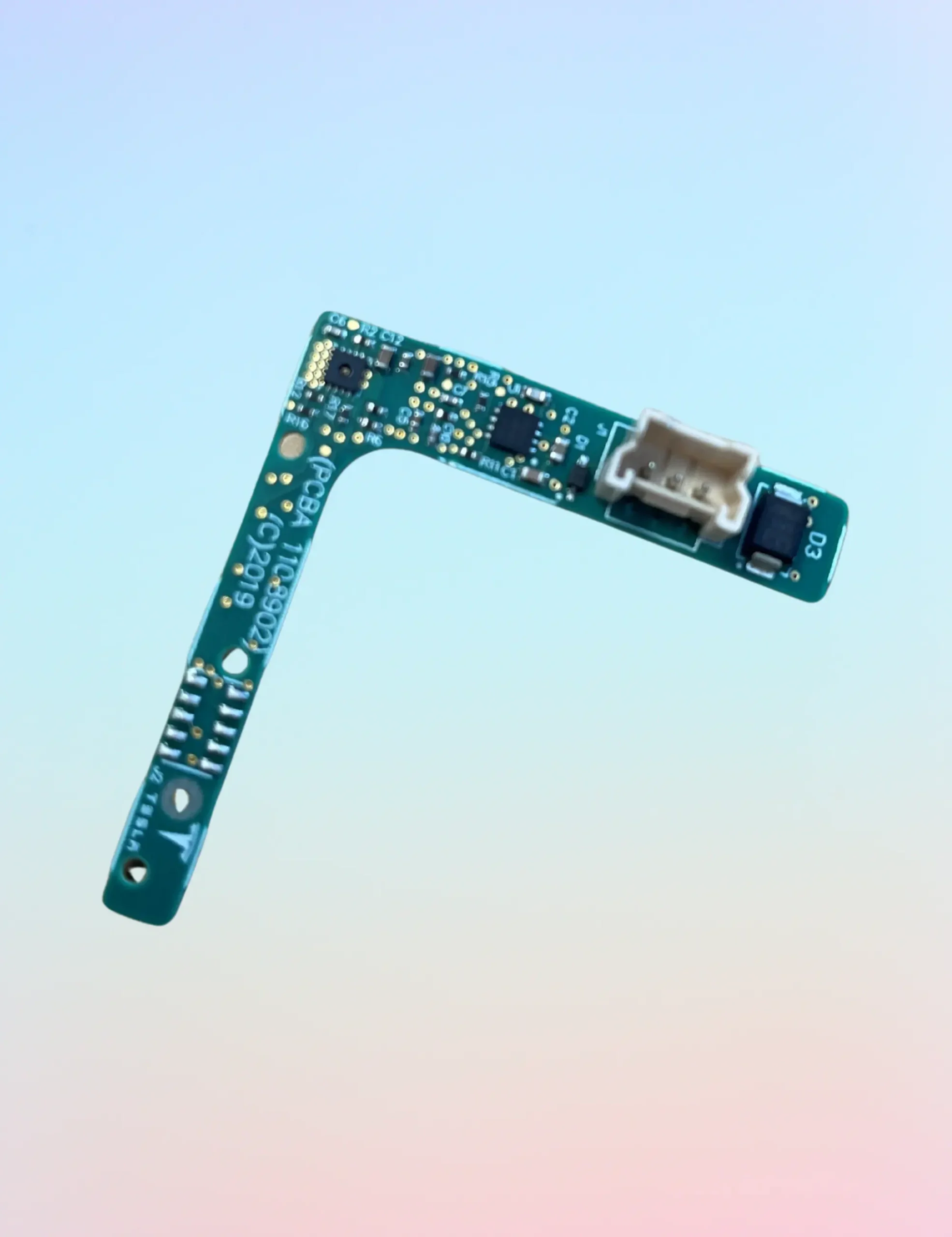 Tesla Model Y Voorruit sensor 1515037-00-B, 1858193-00-B, RELATIVE HUMIDITY AND TEMPERATURE SENSOR