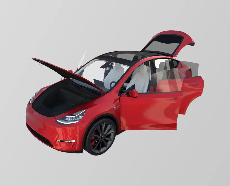 Tesla model y bod yparts original