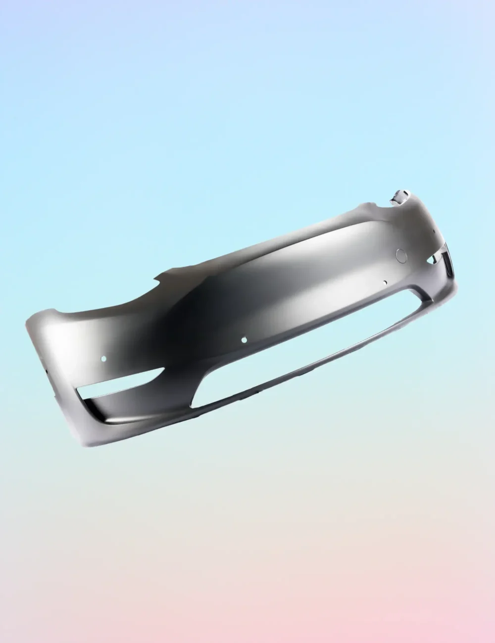 Tesla Model Y Voorbumper 1493736-SC-A, 1493736-S0-B, FRONT FASCIA SERVICE WITH PARKING ASSIST BRACKETS - UNPAINTED