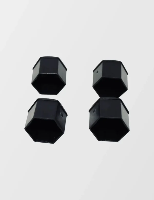 MS Wieldop 1027011-00-A, 1027010-02-A, 1027010-00-B, 1027011-01-A, 1071979-01-A LUG NUT CAP, TALL, BLACK, CHROME TWIN TURBINE, BLACK - FOR TWIN TURBINE SONIC CARBON