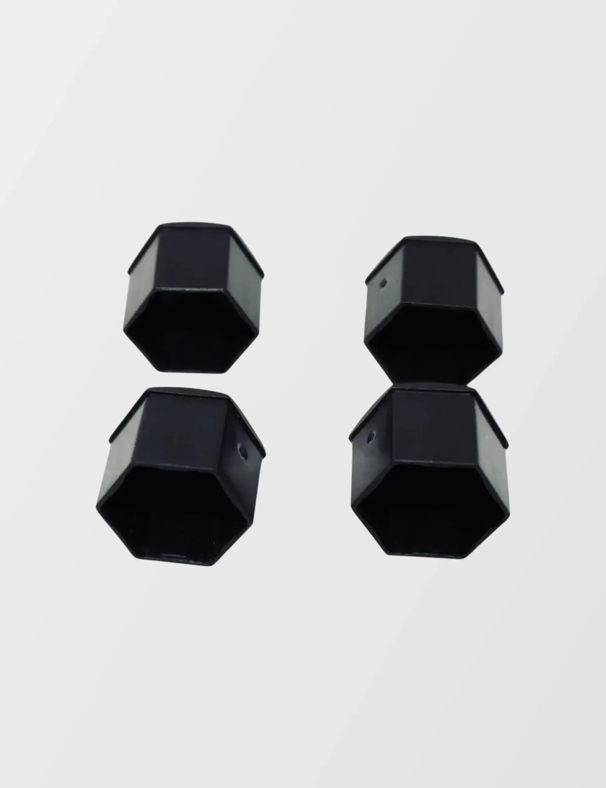 MS Wieldop 1027011-00-A, 1027010-02-A, 1027010-00-B, 1027011-01-A, 1071979-01-A LUG NUT CAP, TALL, BLACK, CHROME TWIN TURBINE, BLACK - FOR TWIN TURBINE SONIC CARBON