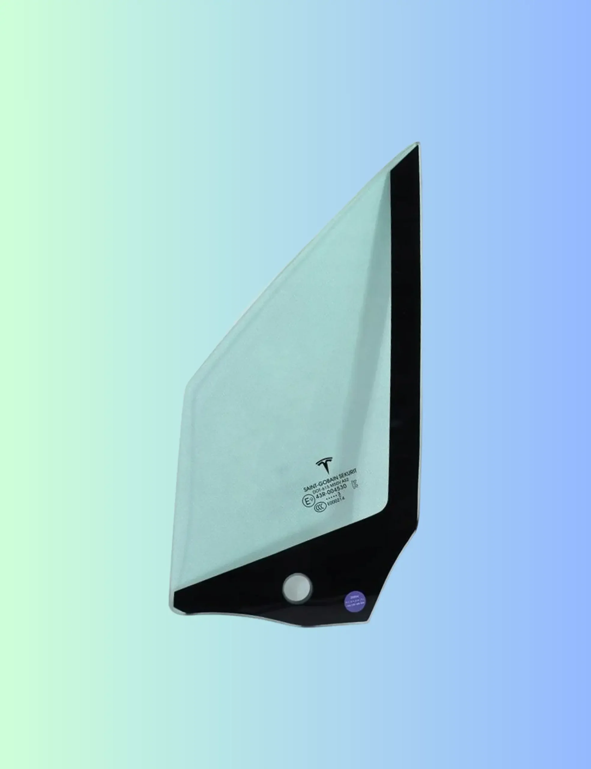 MX Zijruit kwart 1043897-99-K, 1108157-00-H, GLASS ASM - FR DOOR QTR LEFT HAND