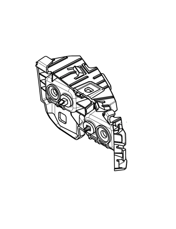 M3 Achterlicht beugel 1755642-00-E, TAIL LAMP BRACKET LEFT