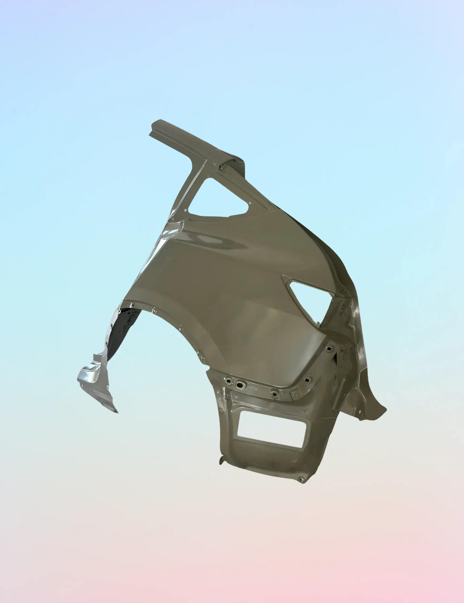 Tesla Model Y Spatbord links 1549230-S0-A, 1549230-SC-A, 2041005-SC-A, REAR QUARTER OUTER LEFT SERVICE E-COAT