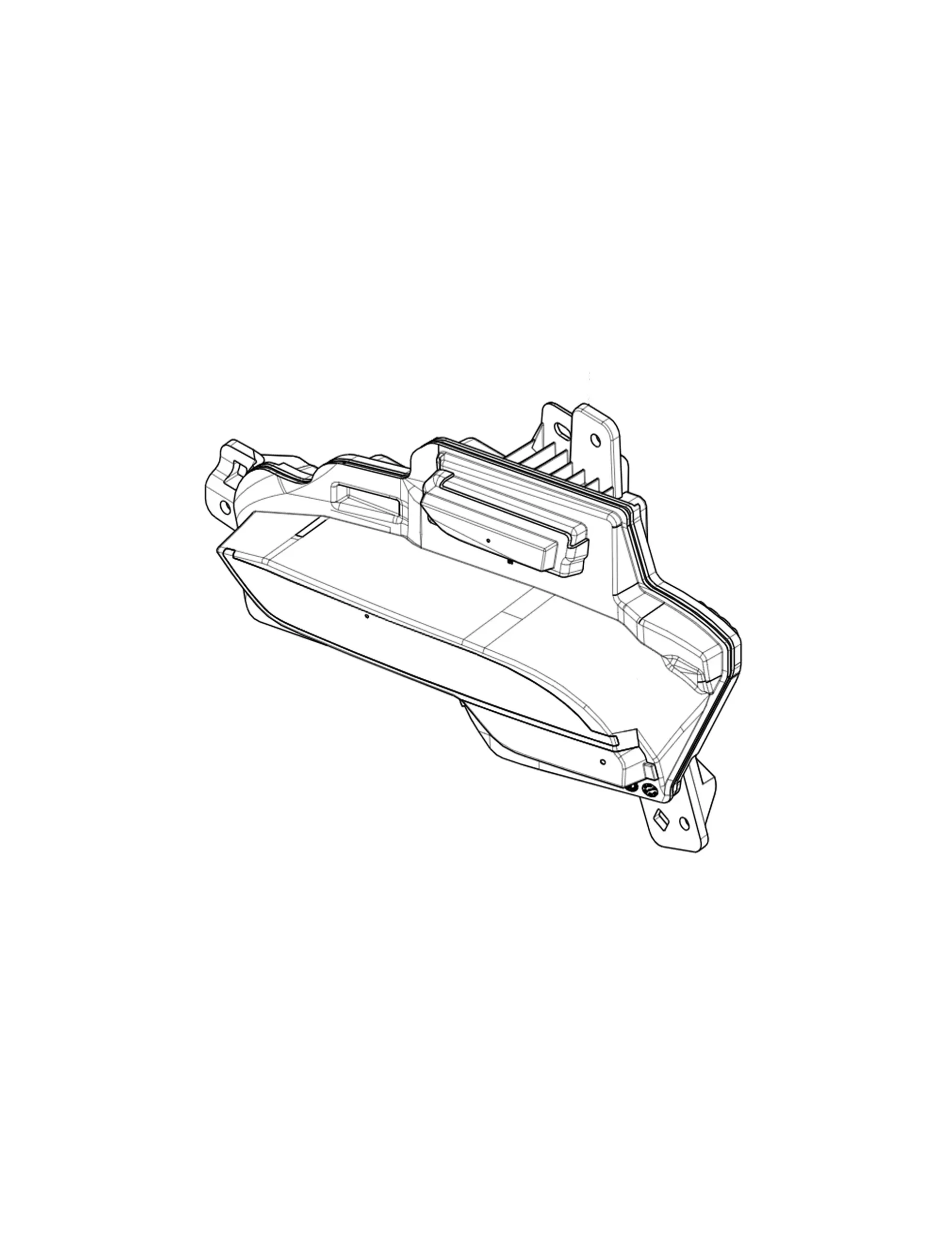 Tesla Model Y Achterlicht rechts 1979445-00-C, LAMP ASSEMBLY - REAR FASCIA LAMP - ECE - RIGHT HAND
